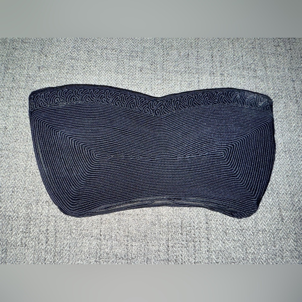 Elegant Blueblack corde Clutch